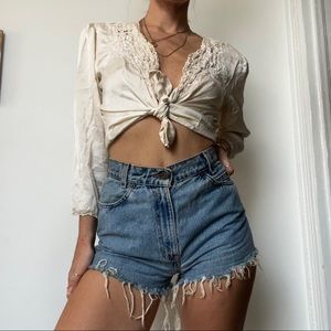 Perfect Vintage Denim Cut-off Shorts